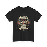 T-Shirt — "Tattoos Because Adulting is Hard and I Deserve Stickers" Vintage Tattoo Graphic Tee