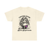 "Crying Over Book Boyfriends" Cute Booklover Tee