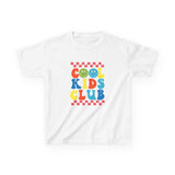 Cool Kids Club T-Shirt — Colorful Retro Smile Youth Tee