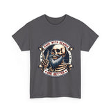 Dad Skull Tee — "Dads With Beards Are Better" Vintage Biker T-Shirt