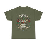 T-Shirt — "Tattoos Because Adulting Is Hard and I Deserve Stickers" Retro Tattoo Flash Tee