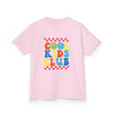 Cool Kids Club T-Shirt — Colorful Retro Smile Youth Tee