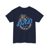 Dad Fixer of All Things T-Shirt — Retro Skull Mechanic Father's Day Tee