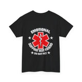 Emotional Support Best Friend Tee — "Do Not Pet" Medical Star Graphic