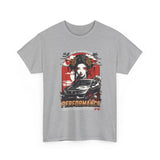 Performance GT Tee — Retro Sport Car with Geisha Illustration