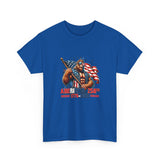 Patriotic Eagle Flag T‑Shirt – "America First" 1776–2023 Independence Day Tee