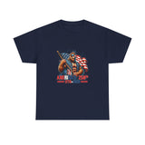 Patriotic Eagle Flag T‑Shirt – "America First" 1776–2023 Independence Day Tee