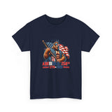 Patriotic Eagle Flag T‑Shirt – "America First" 1776–2023 Independence Day Tee
