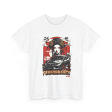 Performance GT Tee — Retro Sport Car with Geisha Illustration