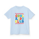 Cool Kids Club T-Shirt — Colorful Retro Smile Youth Tee