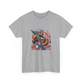 Patriotic Eagle Flag T‑Shirt – "America First" 1776–2023 Independence Day Tee
