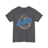 Dad Fixer of All Things T-Shirt — Retro Skull Mechanic Father's Day Tee