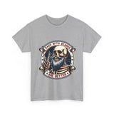 Dad Skull Tee — "Dads With Beards Are Better" Vintage Biker T-Shirt