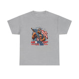Patriotic Eagle Flag T‑Shirt – "America First" 1776–2023 Independence Day Tee